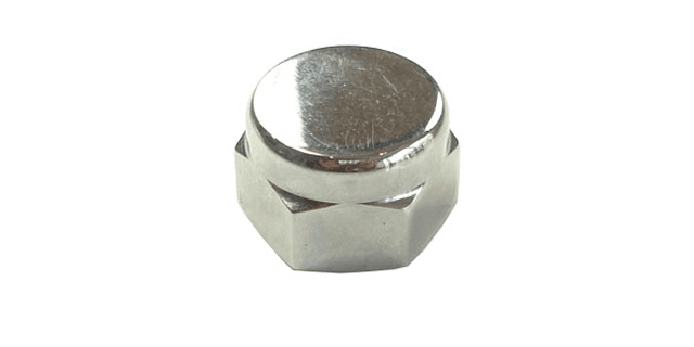 TUERCA CAÑA DIRECCION BOXER-CT - PLATINO - AK125