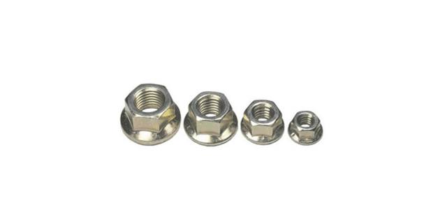 TUERCA ARANDELADA M. 4 x 0,75 Paquete x 20