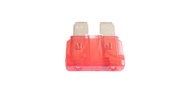 FUSIBLE TIPO CUCHILLA 10amp Paquete x 10
