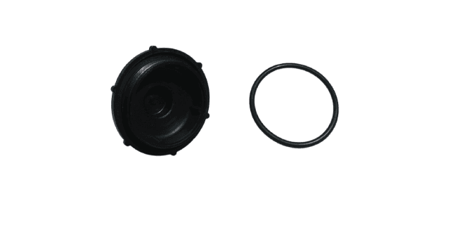 TAPA VALVULA PLÁSTICA M50X1.5 TVS100 MV (INCLUYE O-RING 45X3)