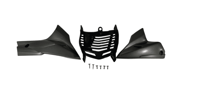 QUILLA COMPLETA TVS APACHE RTR 160 4V - 200 4V PINTADA GRIS MATE