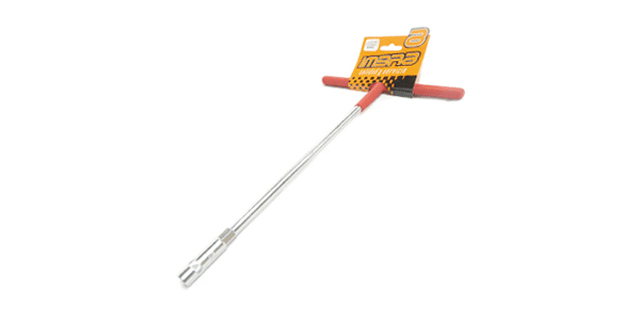 LLAVE EN T HEX 6mm CROMADA